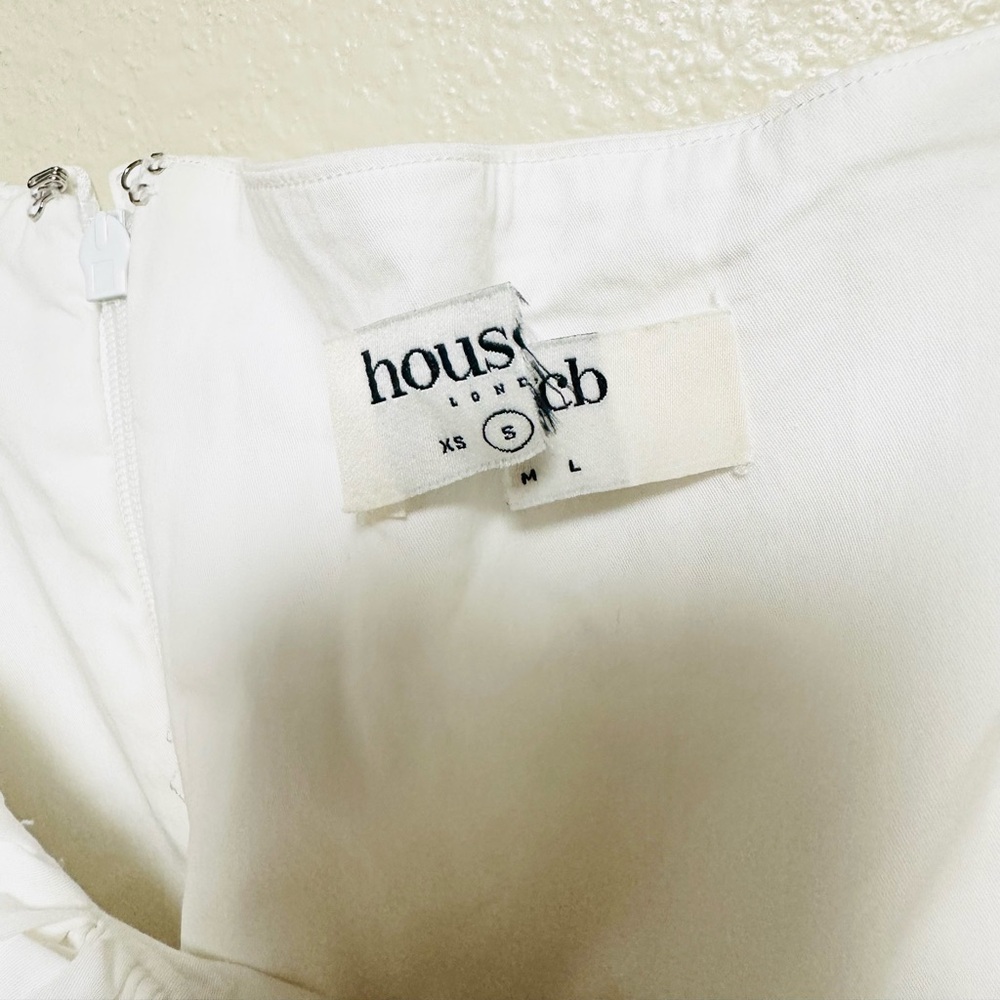 SOLD House of CB - Pietra White Corset Mini Dress - Size Small - Cup A/C NWOT - Picture 5 of 6